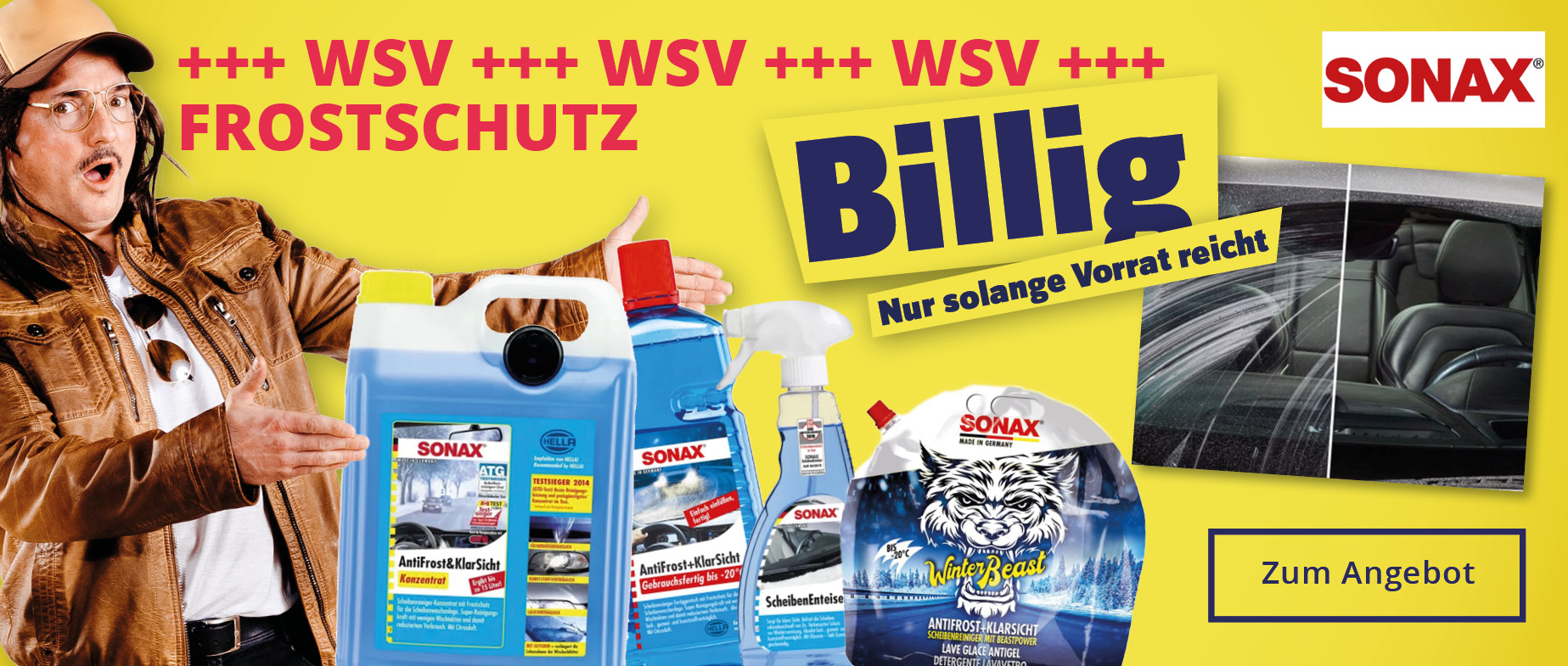 Angebot SONAX Frostschutz WSV